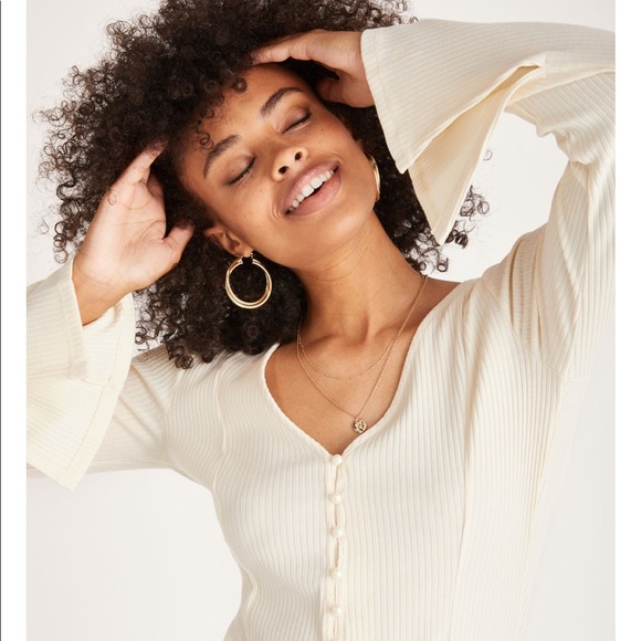 Backyard Roses Kristina Rib Dress - Picture 2 of 7